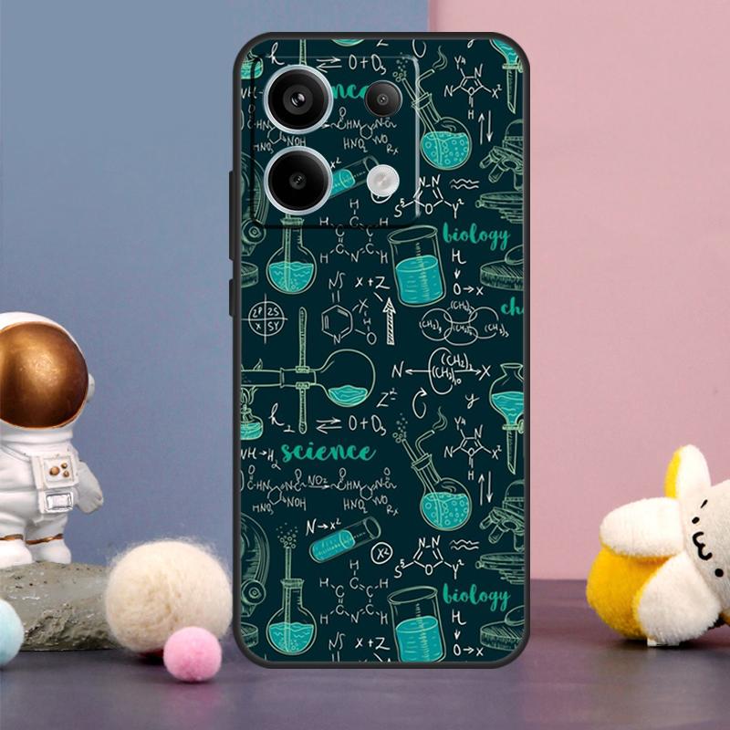 Vintage Chemistry Laboratory Case For Xiaomi Redmi Note 15 Pro Plus 10 11 12 13 14 Pro Redmi 15 15C 14C 10C 12C 13C Cover