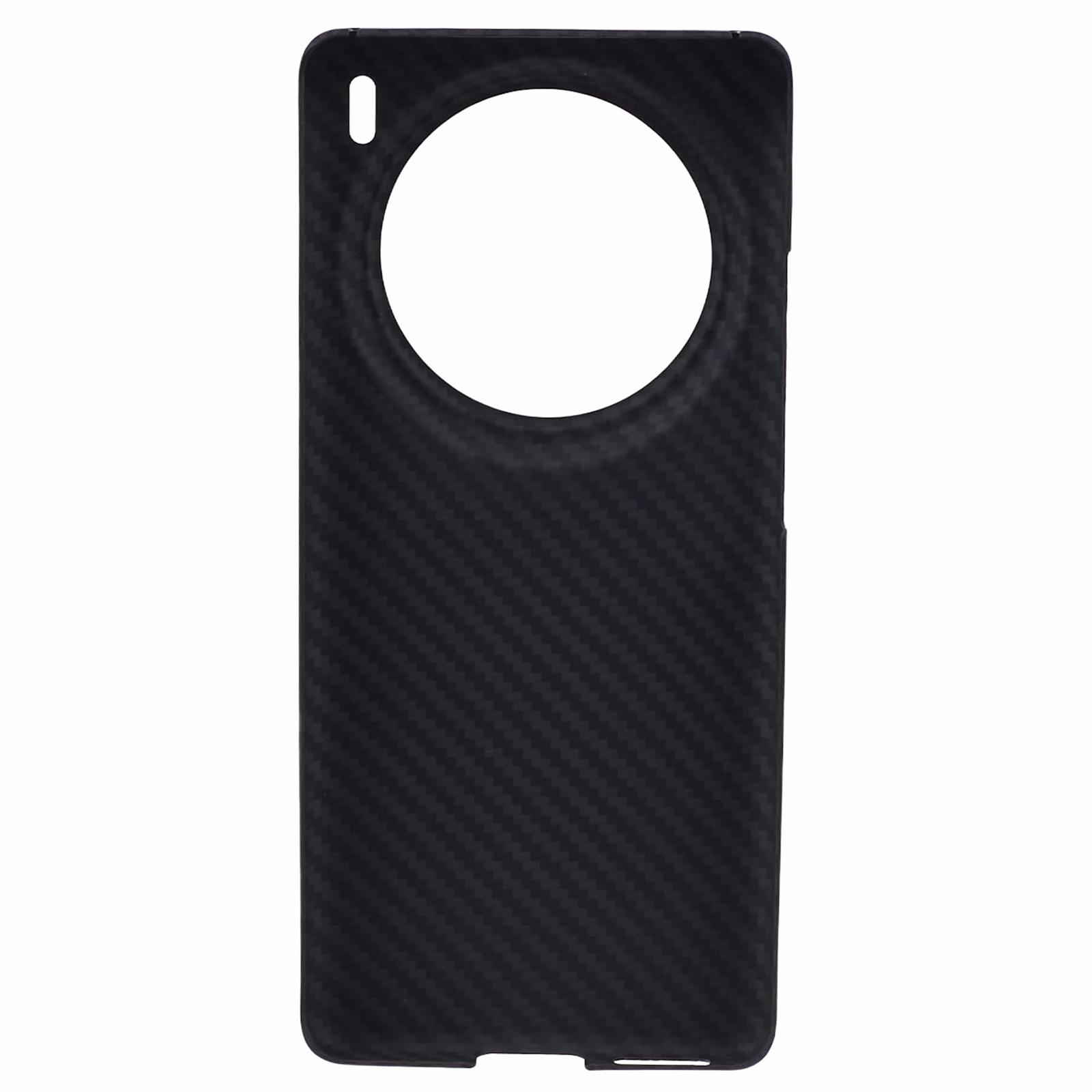 

For vivo X100 Pro 5G Case Scratch-proof 1500D Coarse Texture Aramid Fiber Big Lens Cutout Phone Back Cover Black