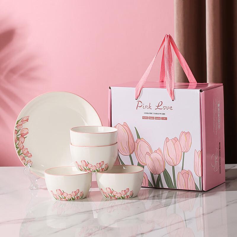 Ru Han Tulip Ceramic Dinnerware Set