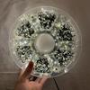 Green Firecracker LED String Lights - Christmas Decorative Copper Wire Lights for Tree & Festive Atmosphere