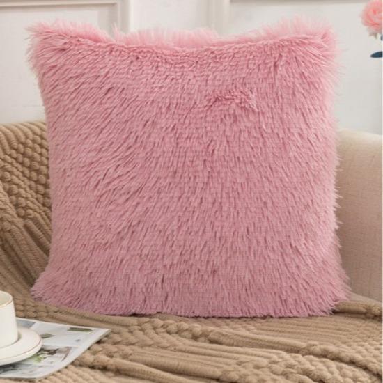 

Sea Lion Velvet Double-Sided Pillow Crystal Plush Pillow Sofa Home Bedside Cushion Cover Premium Durable Quality No core