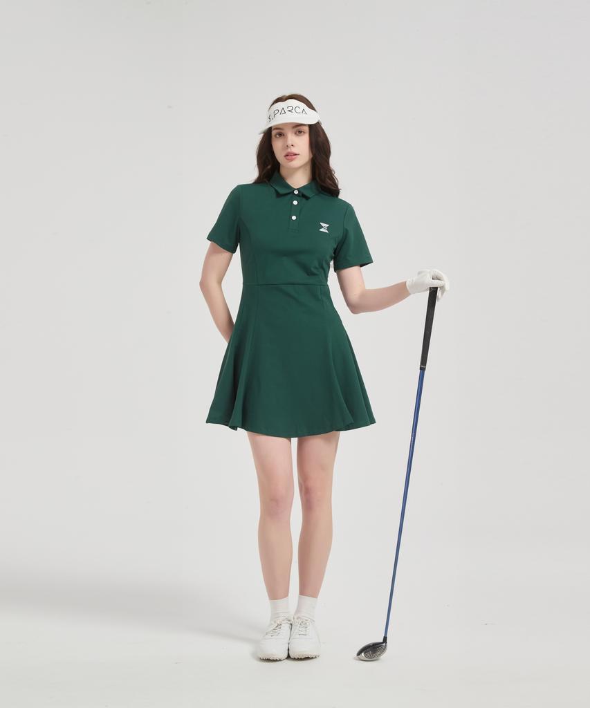 I Parka Olive Short Sleeve Dress