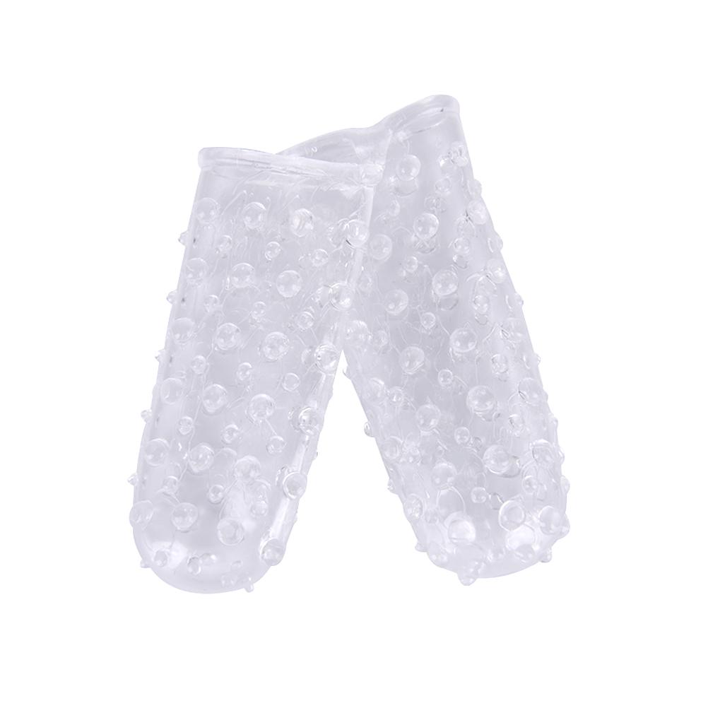 Prstový návlek na penis vibrátor pro ženu squirt G-bod penis vagina klitoris stimulace masturbace dildo pro dospělé sexuální hračky