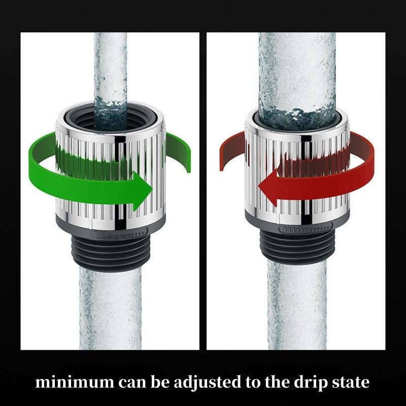 Water Flow Regulator Sprayer Shut-Off Switch ABS Water Stop Valve Shower Head Arm Diverter for Bathroom Accessories