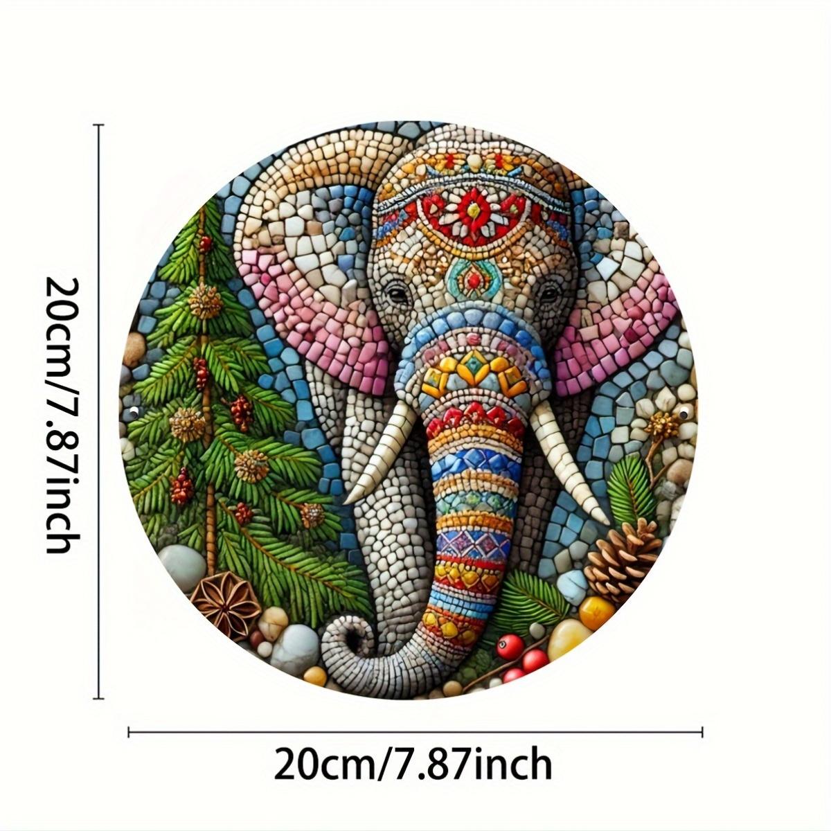 

Погодоустойчивое предварительно просверленное железное настенное искусство, Домашнее кафе, Настенное украшение, Водонепроницаемое и устойчивое к ржавчине 20x20cm белый