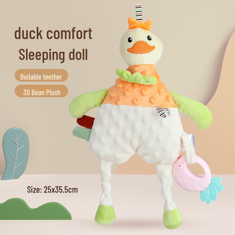 Cross-Border Baby Plush Animal Comfort Towel & Sleep Doll Toy