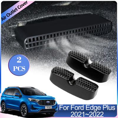 Ford Edge Plus 2024 2024 Arka Koltukların Altındaki Hava Çıkış Kapakları Klima Havalandırma Izgaraları Koruyucu Egzoz İç Aksesuarları