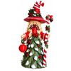 Santa Claus/Snowman/Witch Christmas Desktop Ornament Resin Snowman Figurine  Holiday Decor
