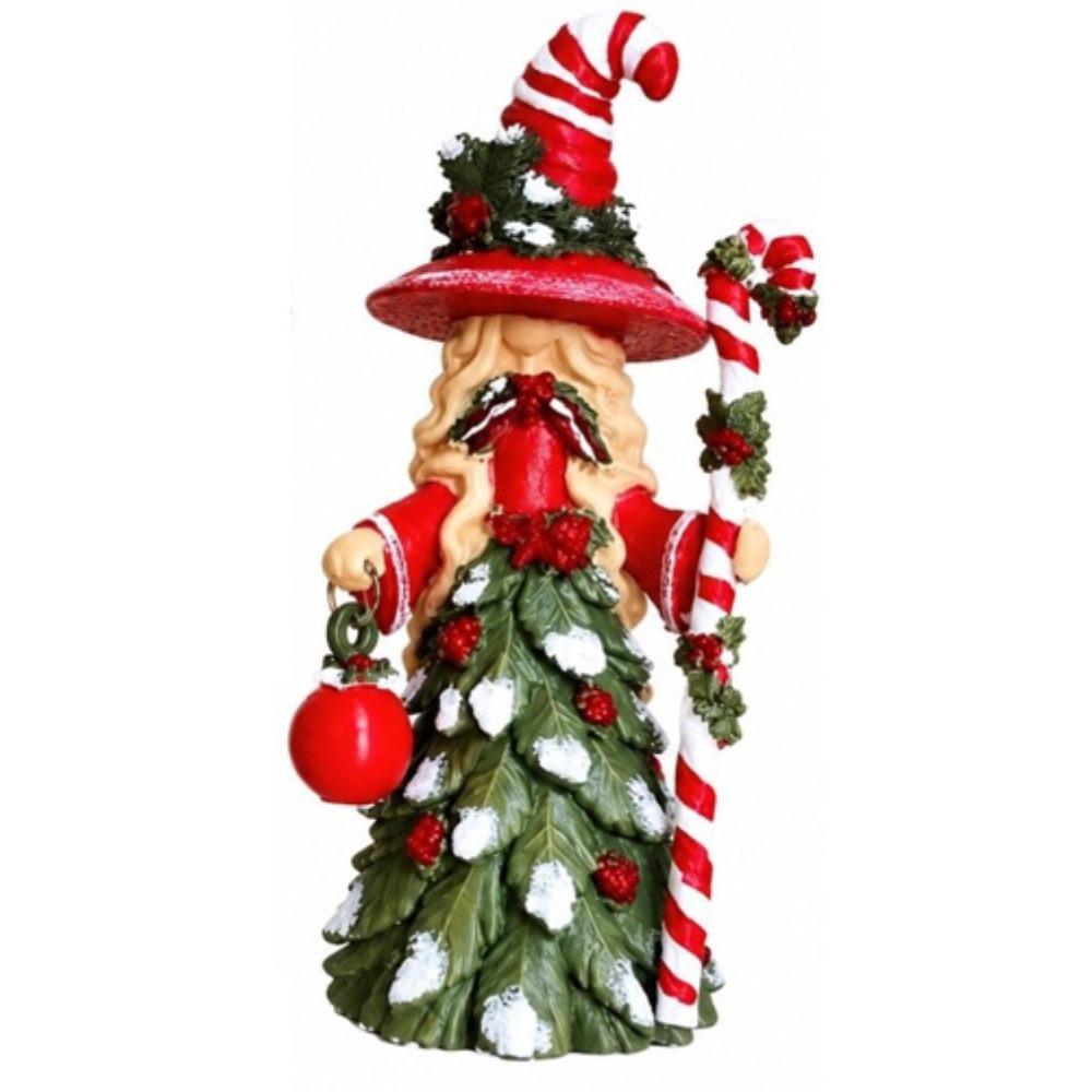 Santa Claus/Snowman/Witch Christmas Desktop Ornament Resin Snowman Figurine Holiday Decor