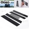 Car Door Window Trim Pillar Posts Molding Cover Stickers for Honda Civic 2006 2007 2008 2009 2010 2011 Molding Cover Stickers