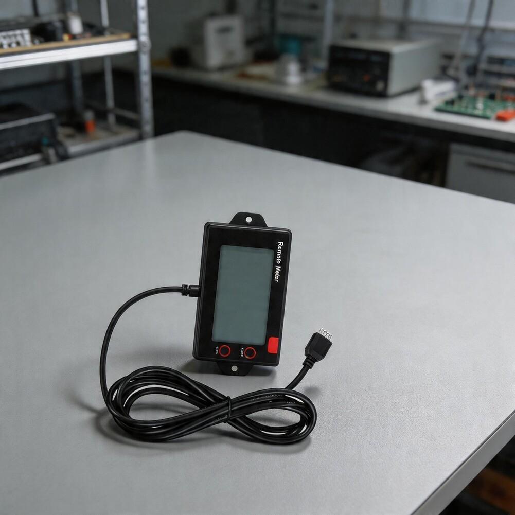 RM-6 Remote Instrument LCD Display Is Used For Real-time Data Monitoring Suitable For MPPT Solar Controllers
