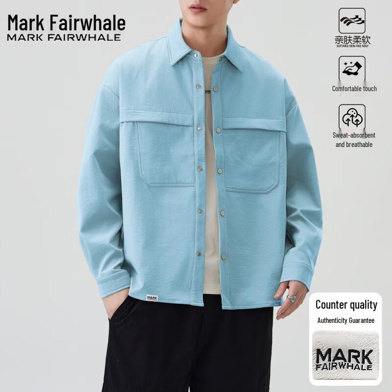 Mark Fairwhale Men's Long-Sleeve Casual Shirt