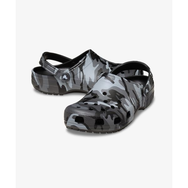 Crocs Classic Camouflage Clog Unisex Clogs Black 211936-0DD