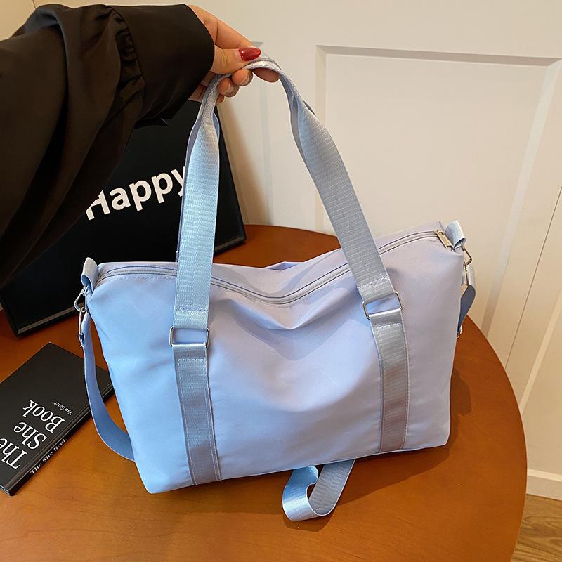 Travel Bag for Men, Hand-held Business Luggage Bag for Women, Fashiable Solid Color Lightweight Travel Luggage Bags
