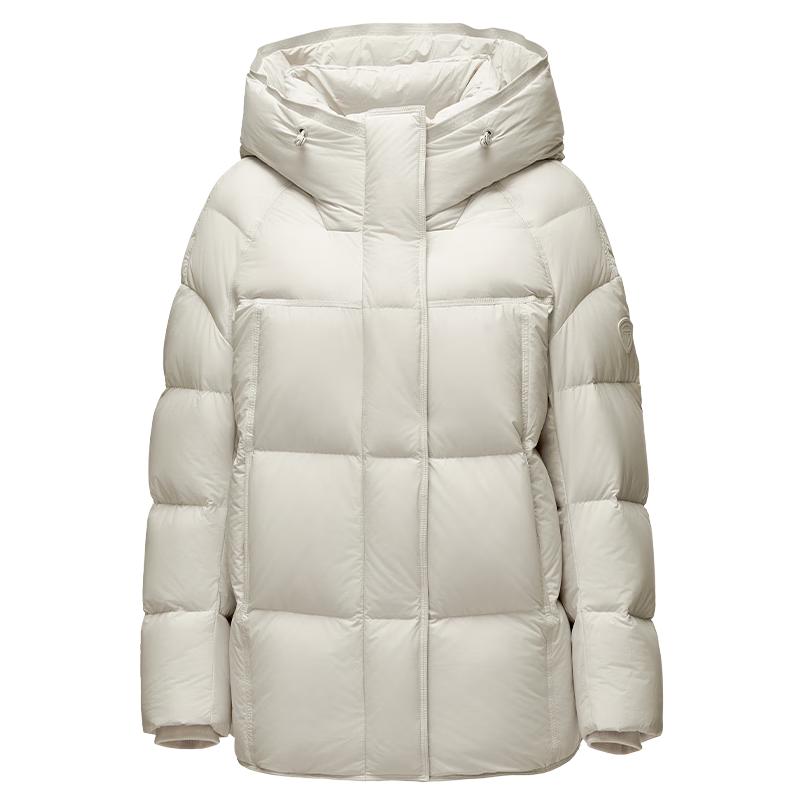 Tanboer Women's Mid-length Hooded Down Jacket TB5530560Z