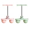 With Handle Outdoor Bouncing Ball Cartoon Elastic Balance Ball Toys  Training Equipment