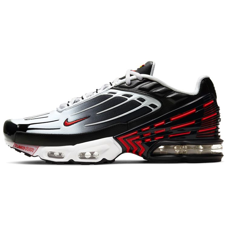 

Nike Air Max Plus 3 Black University Red Мужские кроссовки Белые DM2573-001