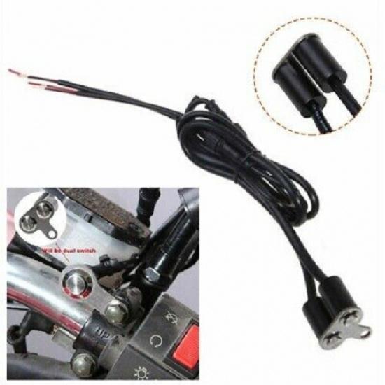 12V Motorcycle Handlebar Headlight Fog Light Switch Dual On-Off Waterproof IP65