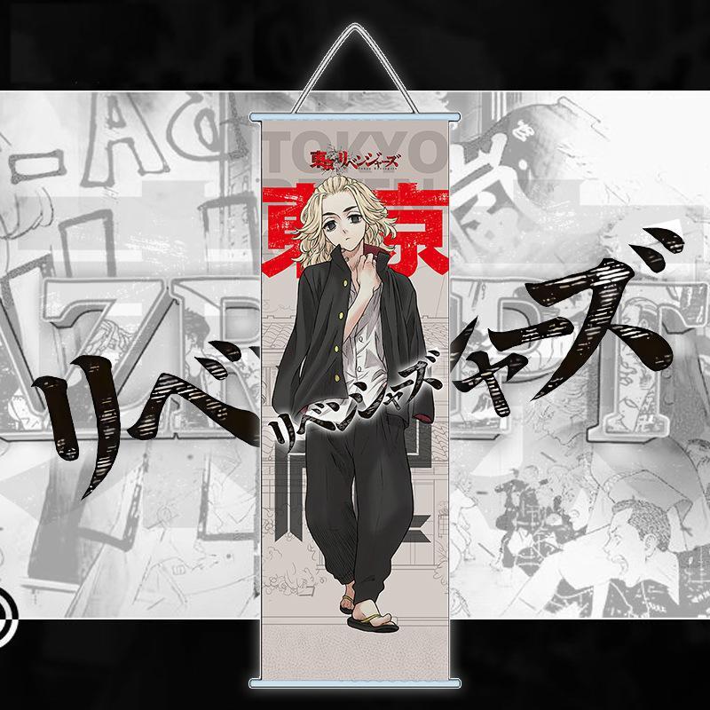 Anime Tokyo Wall Chart Anime Canvas Poster Modern Home Decoration Living Room Pendant Gift