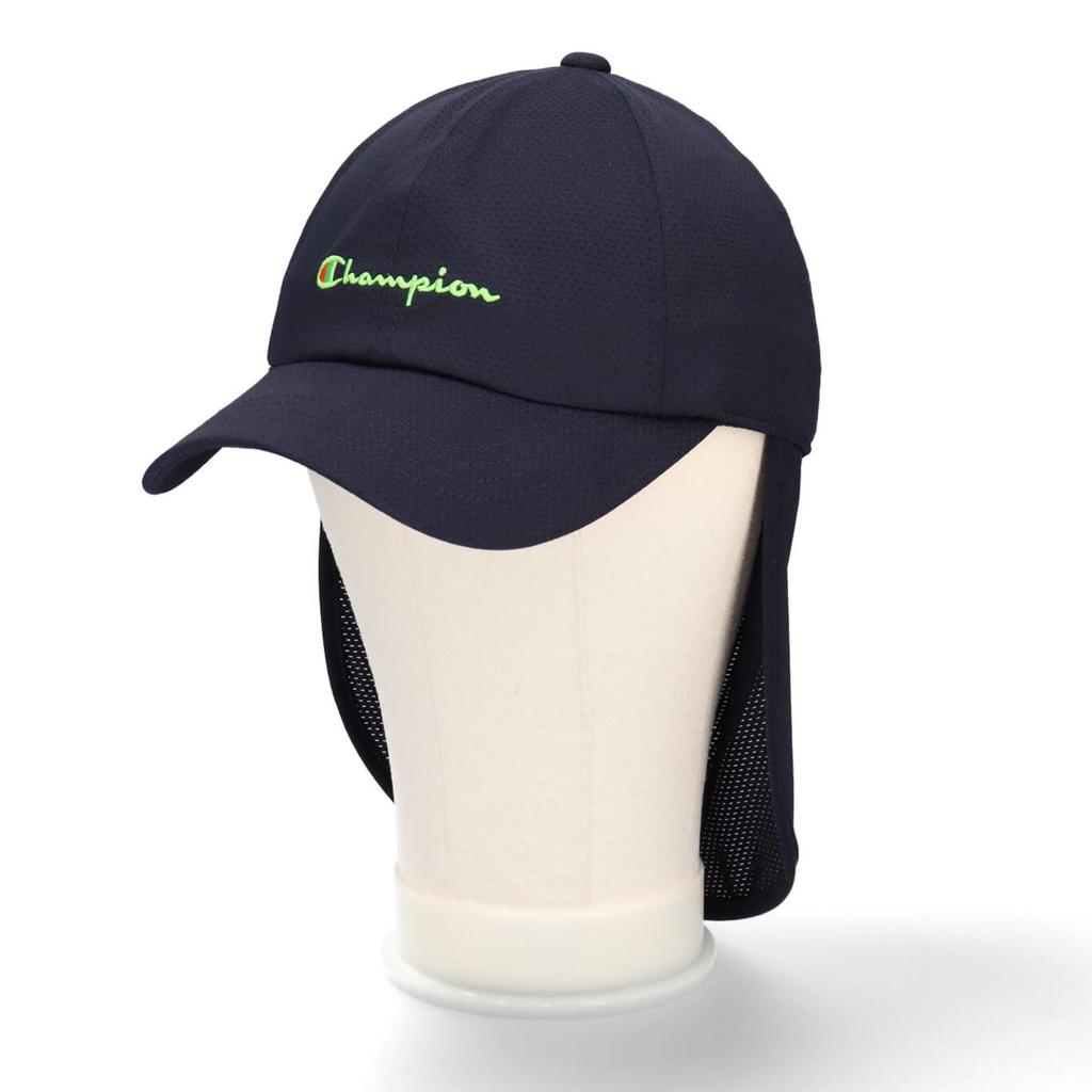 Kids Sunshade Cap with Saucer [Champion] (Navy)