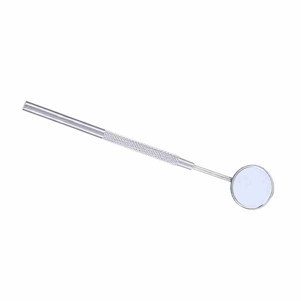 Zahnspiegel aus Edelstahl zum Überprüfen der Wimpernverlängerung und Anbringen von Wimpernwerkzeugen