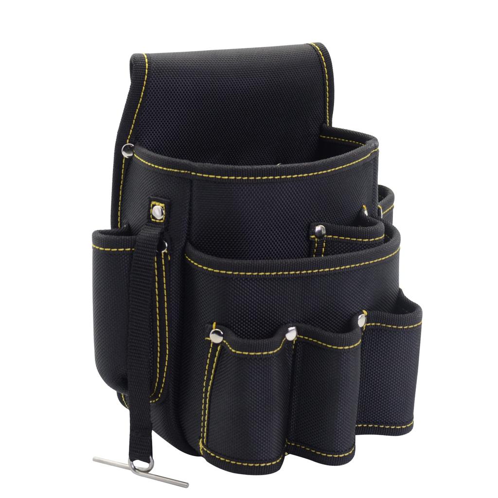 Yumeen Waist Nail Frame Work Tool Nail Temporary Lightweight Waist Tool Small Item Tool Holder Waist Bag for Electricians and Carpenters Bag, Pouch,