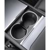 For Tesla Model Y Juniper 2025 Car Door Storage Pad 5PCS TPE Central Control Water Cup Holder Mat Organizer Tray Car Accessories