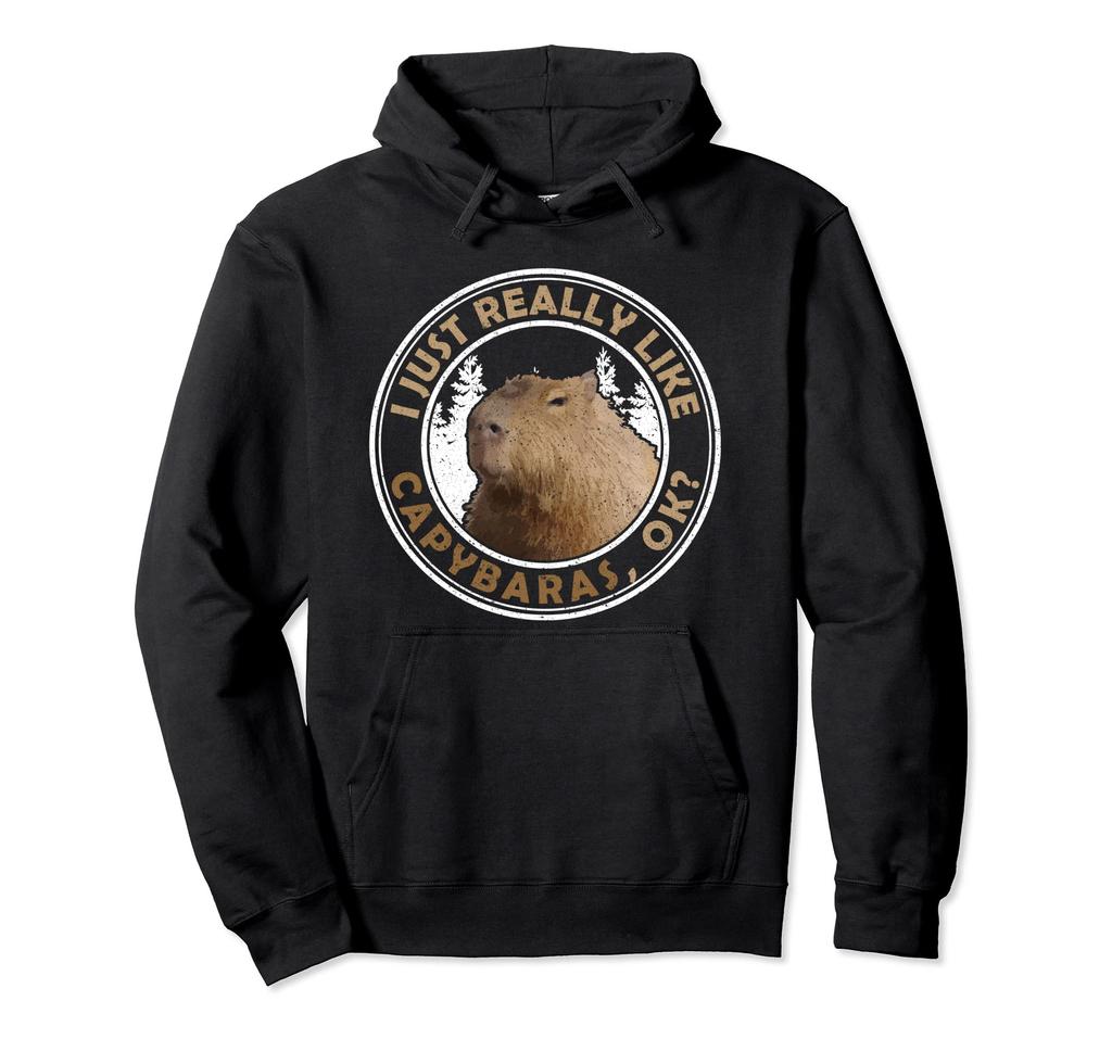 I really love capybaras. Cute Capybara Hoodie