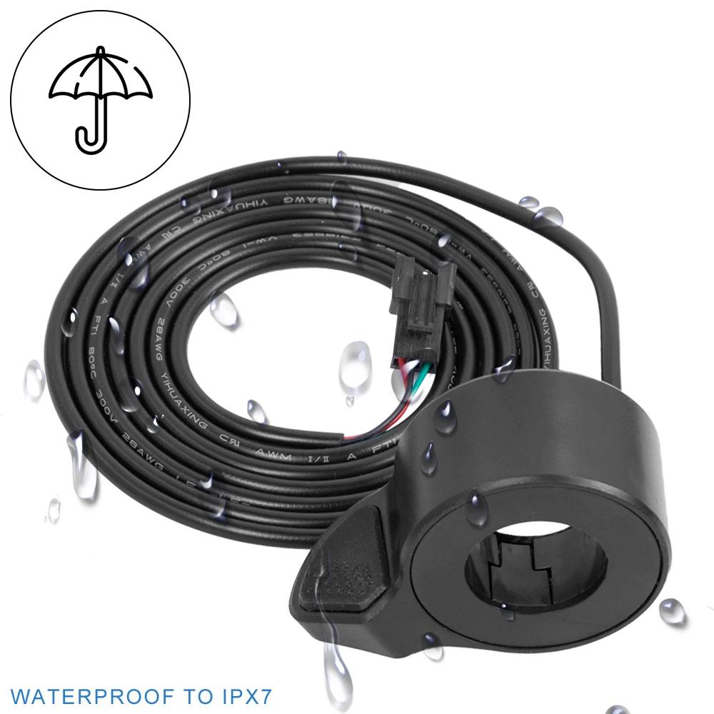 Electric Bike Accelerator Thumb Throttle for Electric Bicycle 270X Speed Control Scooter for 22mm Handle Diameter Accessories