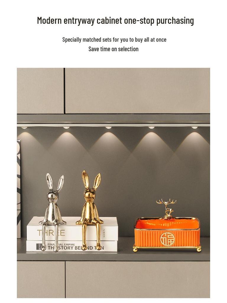 Dekoracja Jelenia Biała Porcelana Dekoracja Domu do Salonu lub Gabloty na Wino