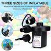 Electric Inflatable Pump Mini Air Cushion Portable Camping Pump Rapid Filling Mattress Swimming Pool Air Filling Blower Injector