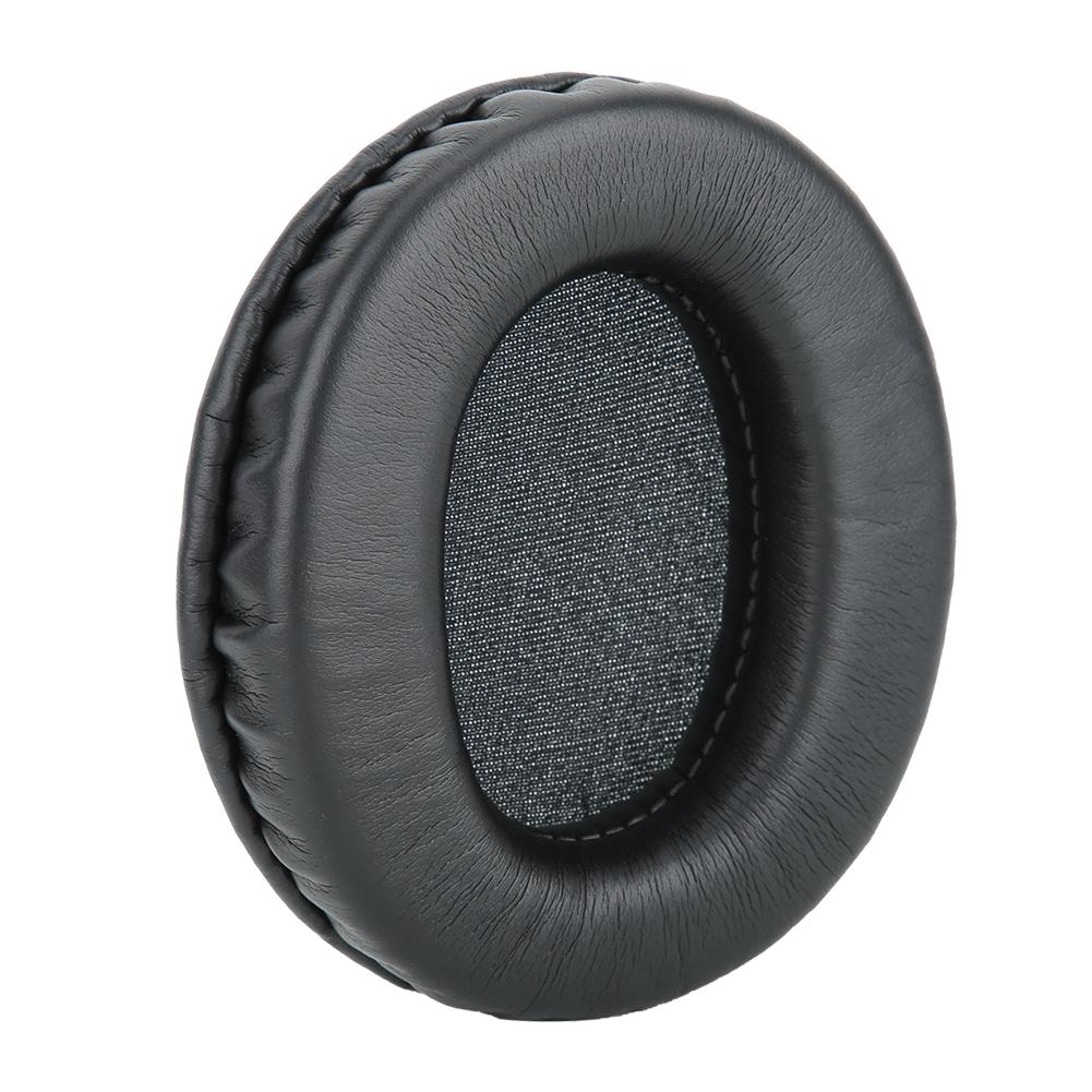 2Pcs Ear Pad Cushion Black Cotton Headphone Accessories Fit for shure SRH840 SRH440 SRH940 HPAEC840