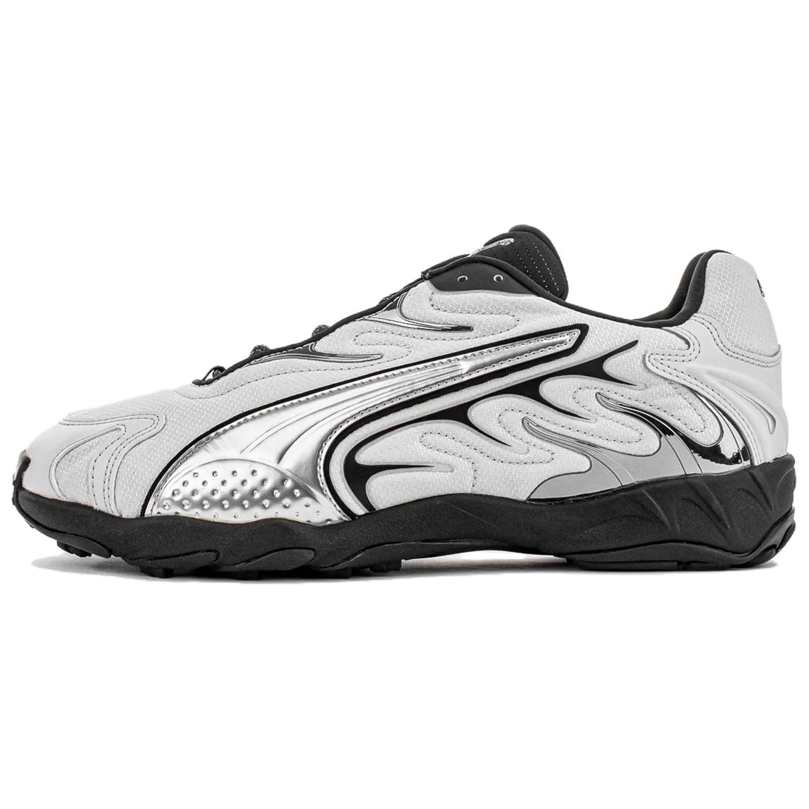 

Puma Inhale Smile Unisex Silver Mist Black 402589-01 EU 36