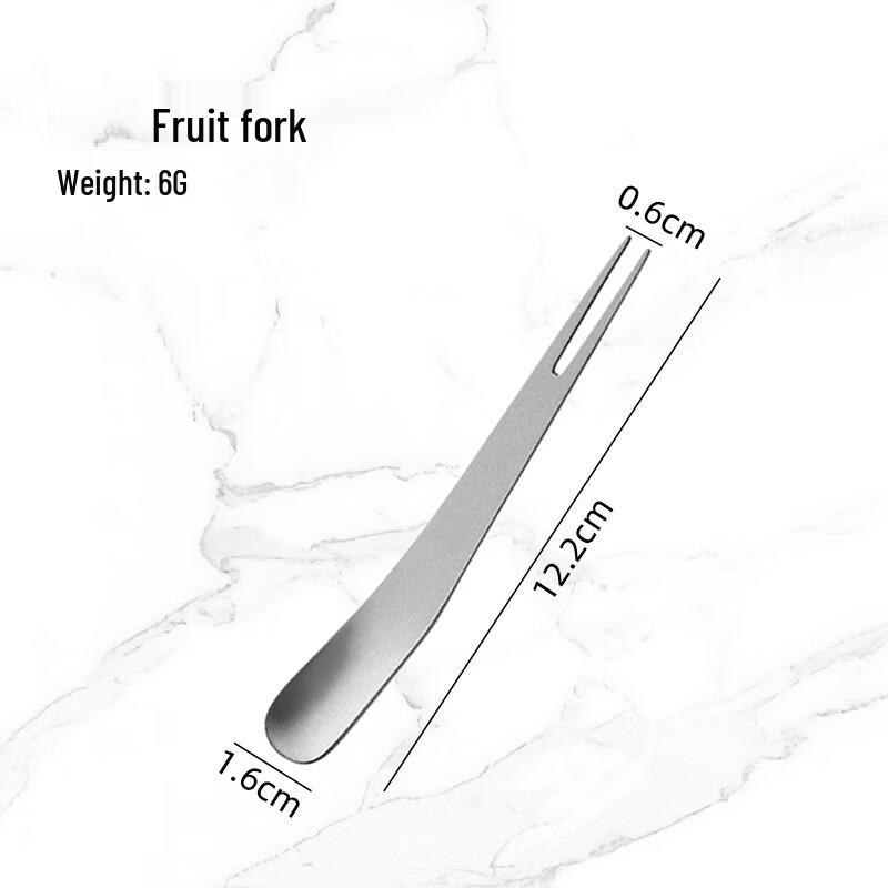 3-Piece Portable Fruit & Dessert Fork Set