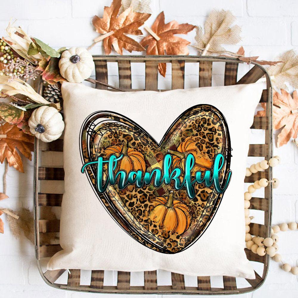 Наволочка на День благодарения Thankful Vibes декор для осенней вечеринки наволочка для подушки на День благодарения подарок другу семьи M 563₽