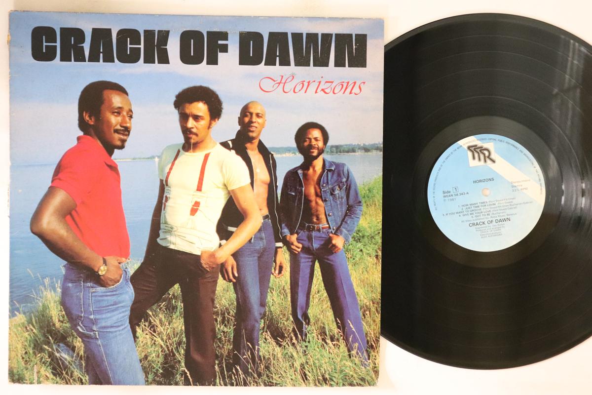 

LP Record CRACK OF DAWN Horizons WEAN58343 TTR 1981 Netherland SoulFunk Used