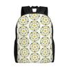 England Rose Yorkshire Rose Backpack Men Sporty Daily Mochila Large Capacity Laptop Bag Back To School Season