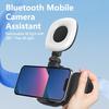 Phone Camera Grip Handle Holder With Light Wireless Smartphone Handle With Shutter Phone Filming Selfie Video Vlog Accessories