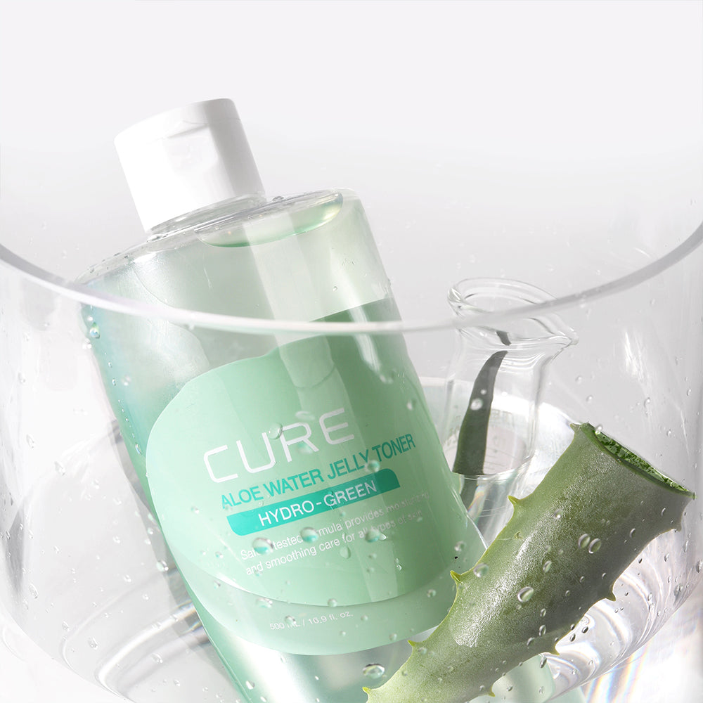 Kim Jung Moon Aloe Cure Real Aloe Water Jelly Toner 500ml+50ml