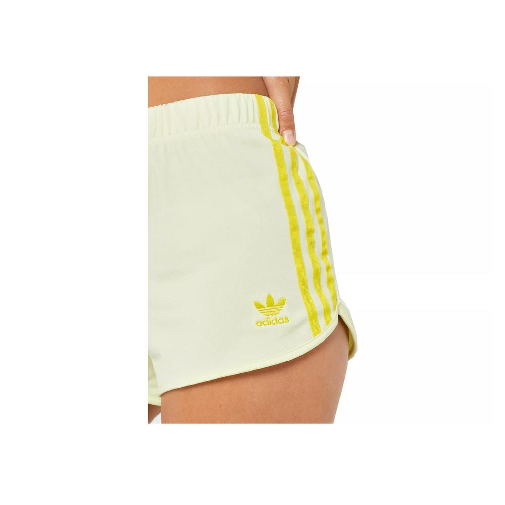 Adidas Originals Fashion Simple Sports Casual Shorts Women Shorts Lemon-Yellow FK0479