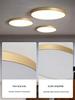 Gold Modern Minimalist Ultra-Thin Nordic LED Ceiling Light for Bedroom