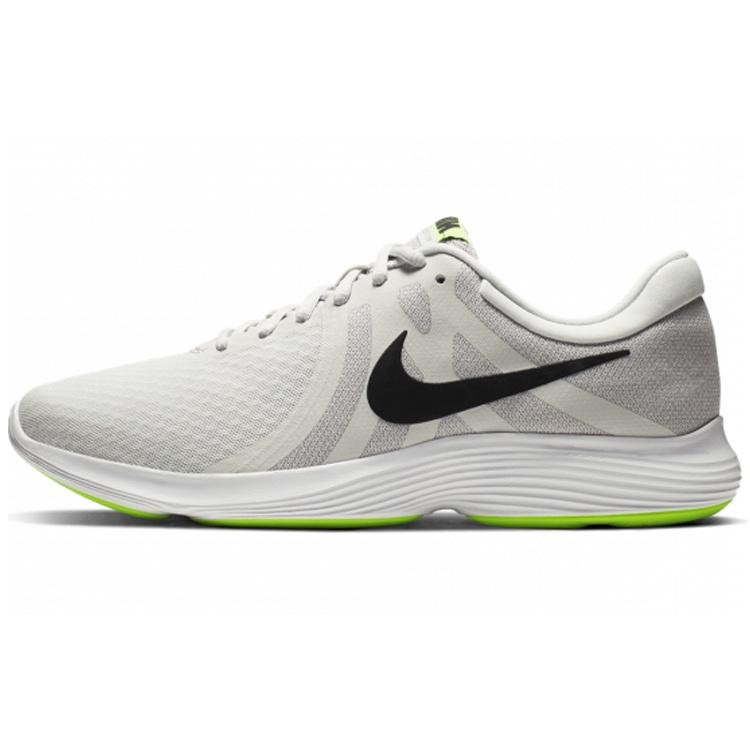 Nike Revolution 4  Beige Volt Green  Men s 908988-019 EU 45