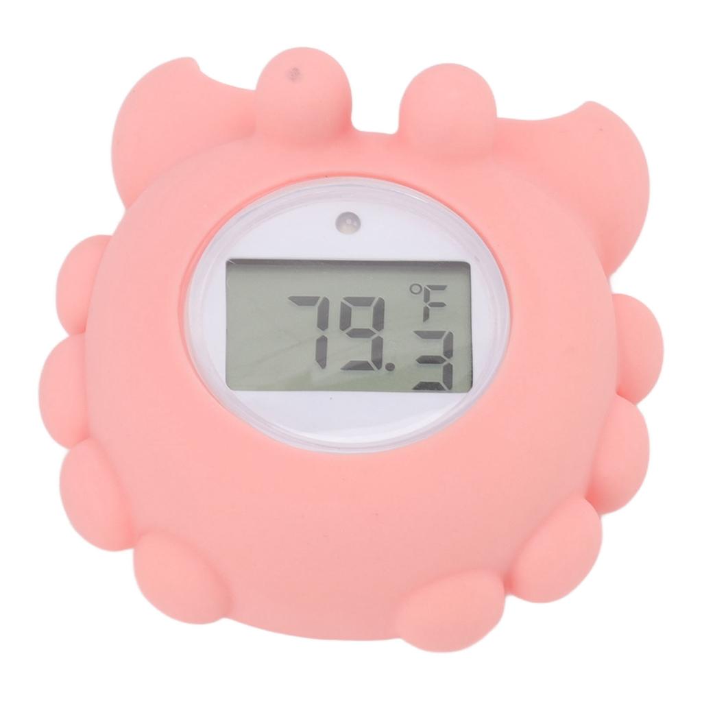 Baby Badewannenthermometer Krabbe Badewannenspielzeug Elektronisches Wasserthermometer für Mama Neugeborenes Säugling