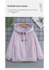 Girls' 2026 Summer Stylish Hooded Sun Protection Jacket