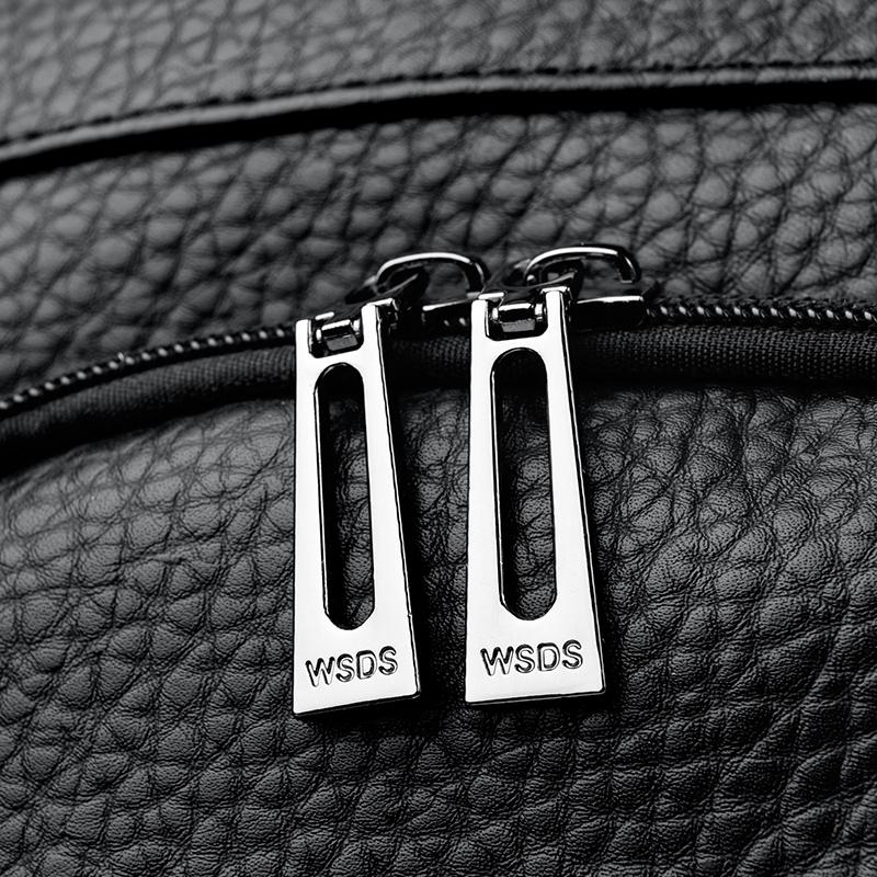 Backpack Retro Women's Anti-theft Backpack Soft Leather Schoolbag Reduced Burden Large Capacity Travel Bag