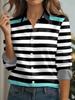 Elegant Fashion Women Blouse Spring Autumn Long Sleeve Casual Polka Dot 3D Print Shirts Tops Blouses Ladies Office Tops