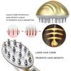 Microcurrent Vibration & Red Light Laser Hair Massager Comb
