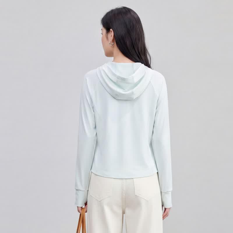 Women's Slim-Fit Hooded UV Protection Jacket