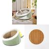 Pet Products New Cat Ear Nest Circular Cool Seat Anti Slip Comfortable Plush