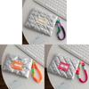 Colorful Stripe Polyester Waterproof Makeup Bag With Zipper Closure For Daily Use